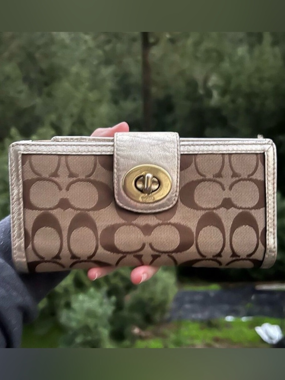 COACH VINTAGE Women's Wallet AUTHENTIC